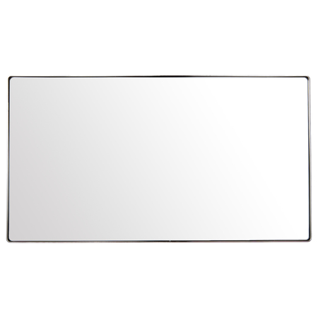 VARALUZ Kye 22X40 Rounded Rectangular Wall Mirror - Polished Nickel 4DMI0109